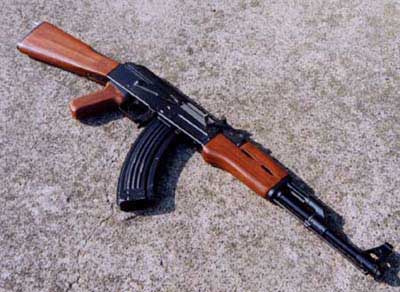Chinese copy of an AK 47, captured in Darfur