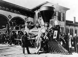Lincoln Funeral Train at Buffalo 4/27/1865