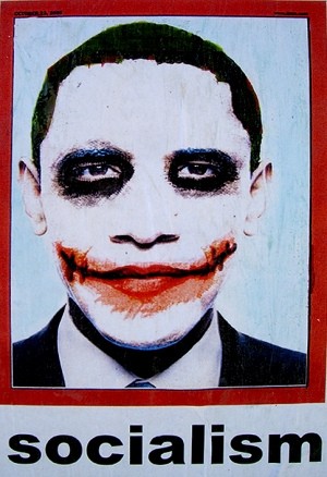 Barack Obama as the Joker