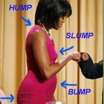  Michelle Obama and plump rump