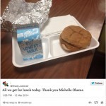 Michelle Obama school lunches